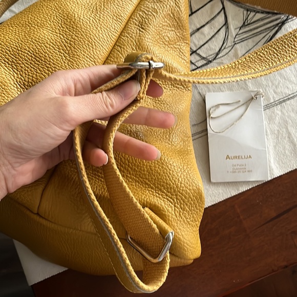 🇮🇹expandable leather backpack 🇮🇹 - Picture 6 of 9